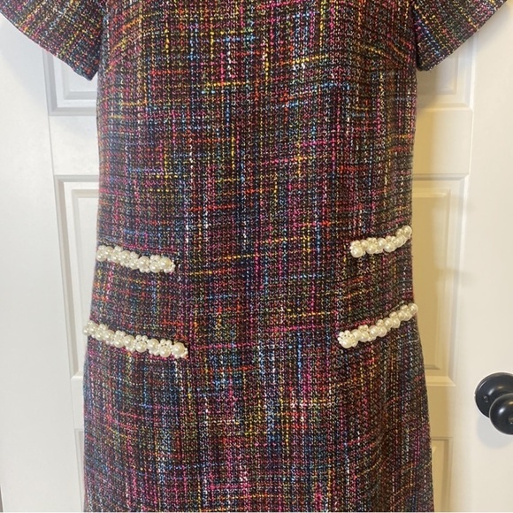 Tuckernuck x Cameran Eubanks Wimberly Dress Multicolor Tweed Jackie medium - Picture 7 of 12